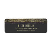 Gold Glitzer Vintag Glam Wedding (Vorne)