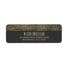 Gold Glitzer Vintag Glam Wedding