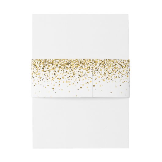 Gold Glitzer Wedding Band (Rückseitenbeispiel)