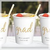 Gold Glitzer | Whitepaper-Becher Pappbecher