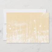 Gold Glitzer wirst du meine Bridesmaid sein Einladung (Rückseite)