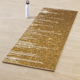 Gold Glitzer Yogamatte