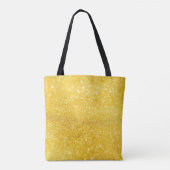 GOLD-Glitzern-Muster + Ihr Text / Foto Tasche (Rückseite)