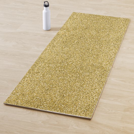 Gold Glitzy Glitzer Yogamatte (Beispiel)