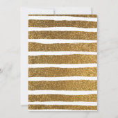 Gold Globe Adventure Graduation Party Einladung Ka (Rückseite)