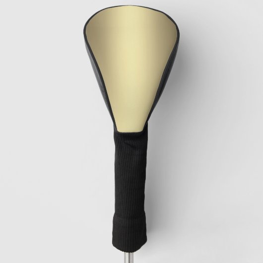 Gold Glow Golf Headcover (Vorderseite)