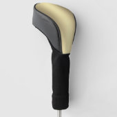 Gold Glow Golf Headcover (angewinkelt)