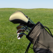 Gold Glow Golf Headcover (In SItu)