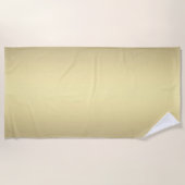 Gold Glow Strandtuch (Vorderseite)