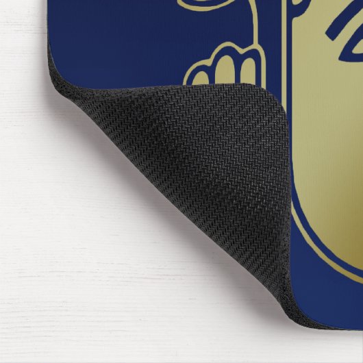 Gold Goddess Ganesha - Mousepad (Ecke)