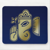 Gold Goddess Ganesha - Mousepad (Vorne)