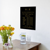 Gold-Gold für Monogram oder Add-Logos Foliendrucke (Ablage(Küche))