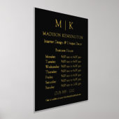 Gold-Gold für Monogram oder Add-Logos Foliendrucke (Ablage )