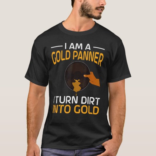 Gold Gold Panner Gold Rush Gold Puffer T-Shirt (Vorderseite)