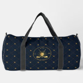 Gold Golf Clubs Duffle Bag (Vorderseite)