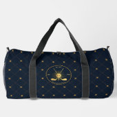 Gold Golf Clubs Duffle Bag (Rückseite)