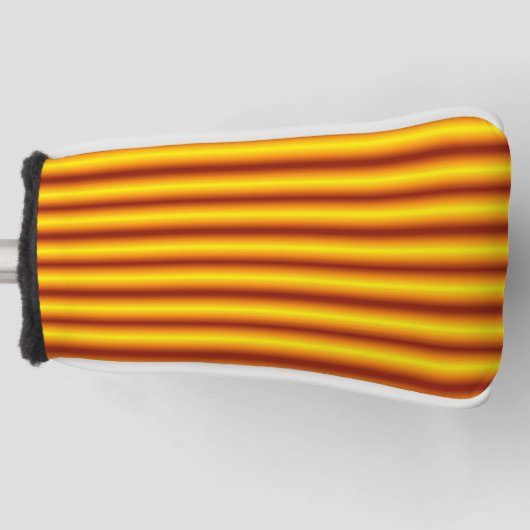 Gold Golf Headcover (Vorderseite)