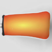 Gold Golf Headcover (Vorderseite)