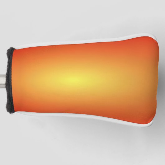 Gold Golf Headcover (Vorderseite)