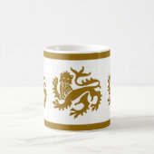 Gold Gothic Revival Lions Tasse (Mittel)