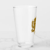 Gold Gothic Revival Löwenglas Glas (Rechts)