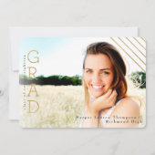 GOLD GRAD ANKÜNDIGUNG (Vorderseite)