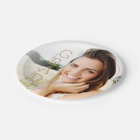 GOLD GRAD PAPPTELLER (Schrägansicht)