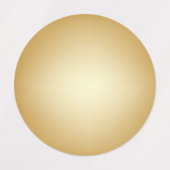 Gold Gradient Dot Etiketten (Design 1)