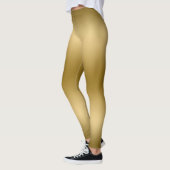 Gold Gradient Hintergrund Leggings (Links)