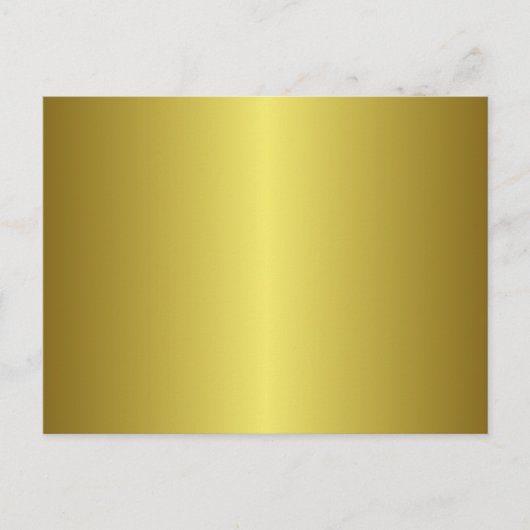 Gold Gradient Imitats belichten Hintergrund Postkarte (Vorderseite)