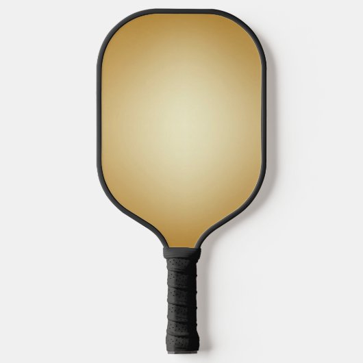 Gold Gradient Pickleball Schläger (Vorderseite)