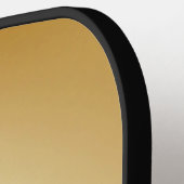 Gold Gradient Pickleball Schläger (Linke Seite)