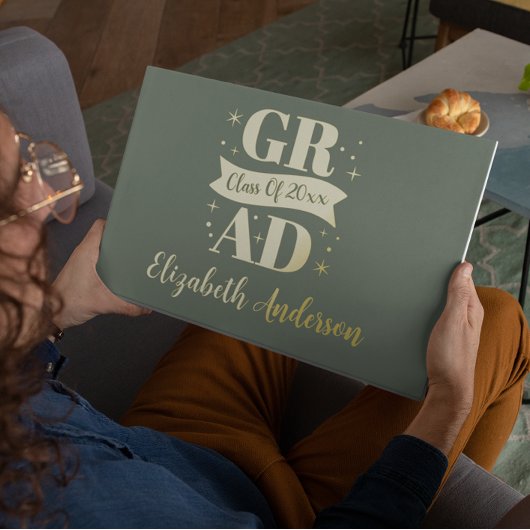 Gold Graduation Party Gästebuch