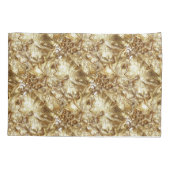 GOLD GRAPE-BLÄTTER KISSENBEZUG (Rückseite)