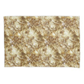 GOLD GRAPE-BLÄTTER KISSENBEZUG (Vorderseite)