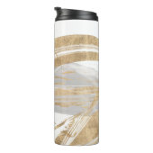 Gold & Grau Thermosbecher (Nach rechts gedreht)