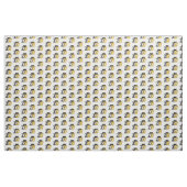 Gold Gray Abschlussklasse 2027 Stoff (Fat Quarter (45,7 x 55,9 cm))