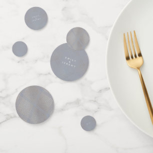 Gold Gray Elegance Diamond Geo Deko Wedding Konfetti