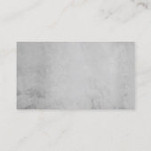 Gold Gray Loyalty Punch Card Visitenkarte Treuekarte (Rückseite)