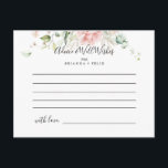 Gold Green Foliage Floral Wedding Advice Card Postkarte<br><div class="desc">Diese goldgrüne grün blättrige Blumenratte ist perfekt für eine moderne Hochzeit. Das Design ist mit handgezeichnet Gold und grünem botanischem Blattwerk mit rosa, rot-weißen Blume ausgestattet, die die natürliche Schönheit inspiriere. Diese Karten sind ideal für Hochzeiten, Brautparty, Babydusche, Graduiertenfest u.v.m. Personalisieren Sie die Karten mit den Namen der Braut und...</div>