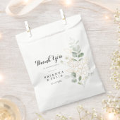 Gold Green Foliage Vielen Dank für Ihre Hochzeit Geschenktütchen (Ausgeschnitten)