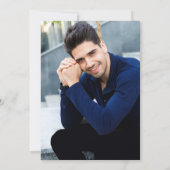 Gold Green Modern Nursing School Abschluss Dankeskarte (Rückseite)