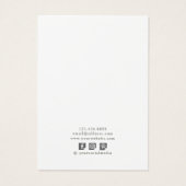 Gold Green Tropical Blätter Social Media Earring (Rückseite)