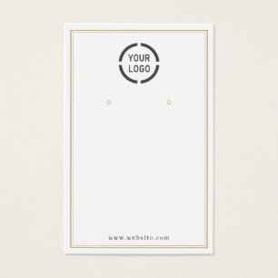 Gold grenzt das benutzerdefinierte Logo an