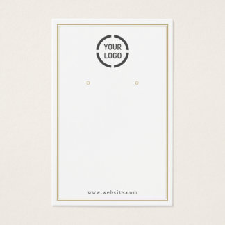 Gold grenzt das benutzerdefinierte Logo an