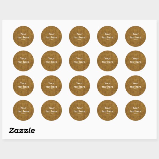 Gold Grunge Squares Gastgeschenk Stickers (Blatt)