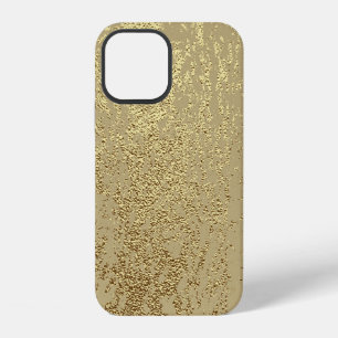 Gold-Grunge-Textur, um einen ramponierten Effekt z iPhone 12 Hülle