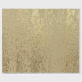 Gold-Grunge-Textur zur Erzeugung von Not leidenden Geschenkpapier (Flach)