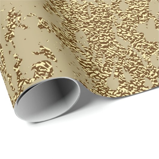 Gold-Grunge-Textur zur Erzeugung von Not leidenden Geschenkpapier (Rolleneckpunkt)