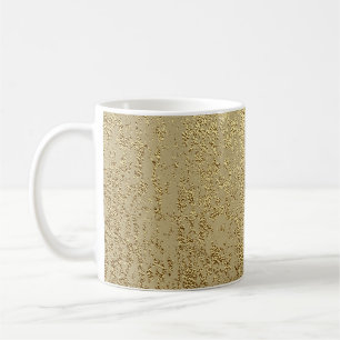 Gold-Grunge-Textur zur Erzeugung von Not leidenden Kaffeetasse
